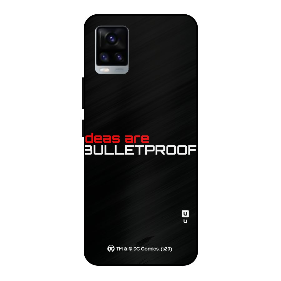 Vendetta Ideas are Bulletproof Metal Back Case for Vivo V20