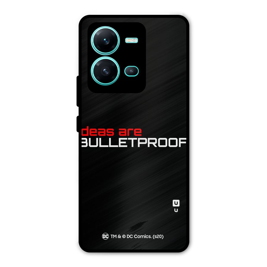 Vendetta Ideas are Bulletproof Metal Back Case for Vivo V25