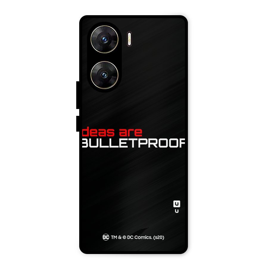 Vendetta Ideas are Bulletproof Metal Back Case for Vivo V29e