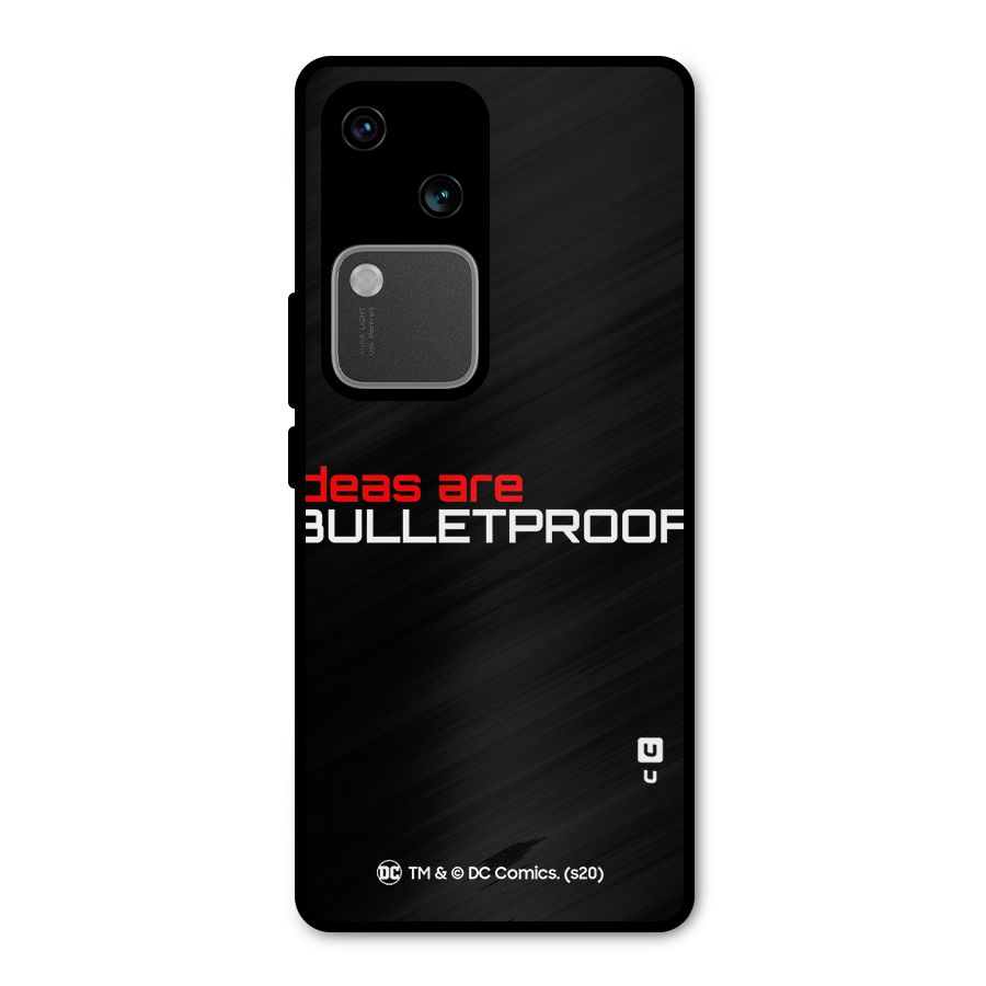 Vendetta Ideas are Bulletproof Metal Back Case for Vivo V30