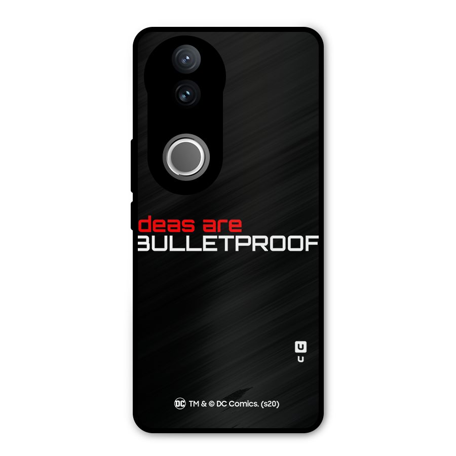 Vendetta Ideas are Bulletproof Metal Back Case for Vivo V50e
