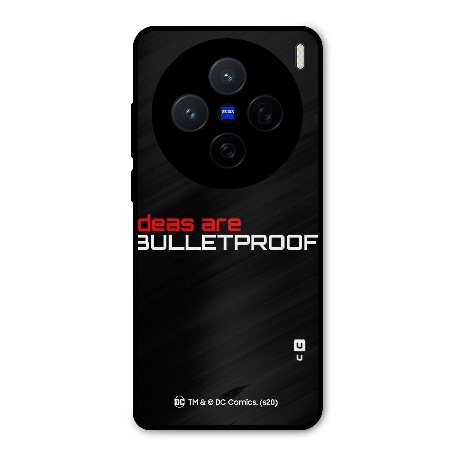 Vendetta Ideas are Bulletproof Metal Back Case for Vivo X200