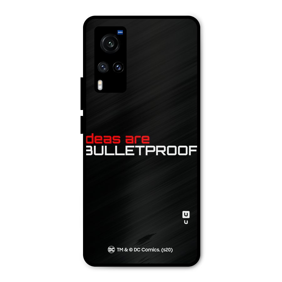 Vendetta Ideas are Bulletproof Metal Back Case for Vivo X60