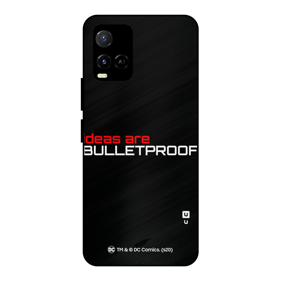 Vendetta Ideas are Bulletproof Metal Back Case for Vivo Y21A
