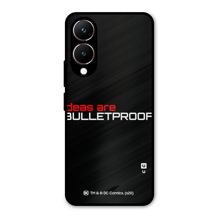 Vendetta Ideas are Bulletproof Metal Back Case for Vivo Y28