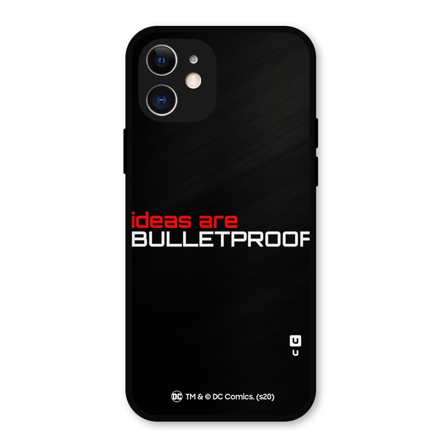 Vendetta Ideas are Bulletproof Metal Back Case for iPhone 12