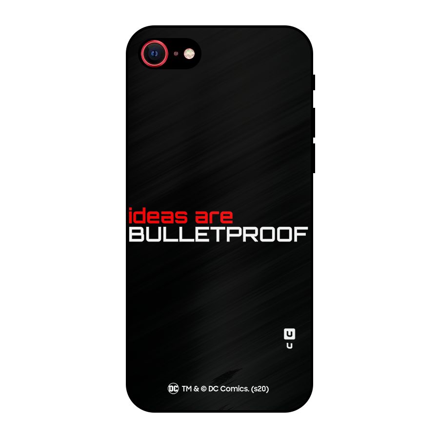 Vendetta Ideas are Bulletproof Metal Back Case for iPhone 8