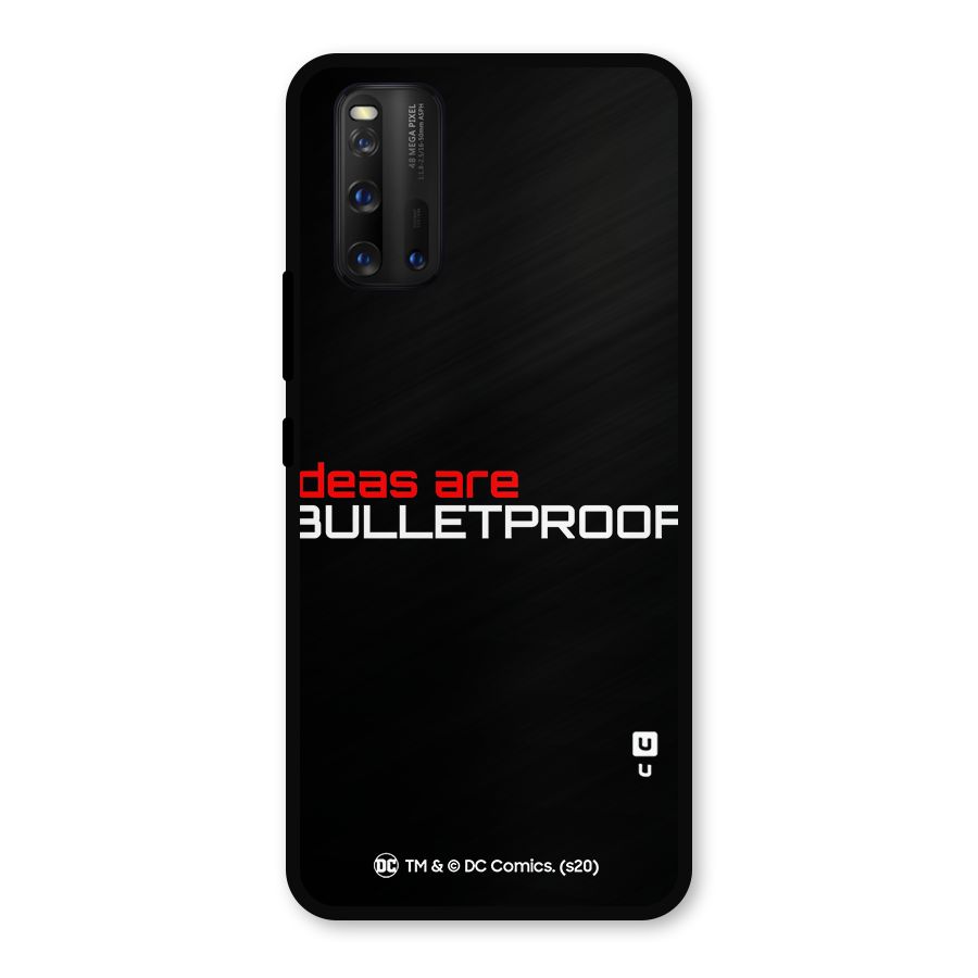 Vendetta Ideas are Bulletproof Metal Back Case for iQOO 3