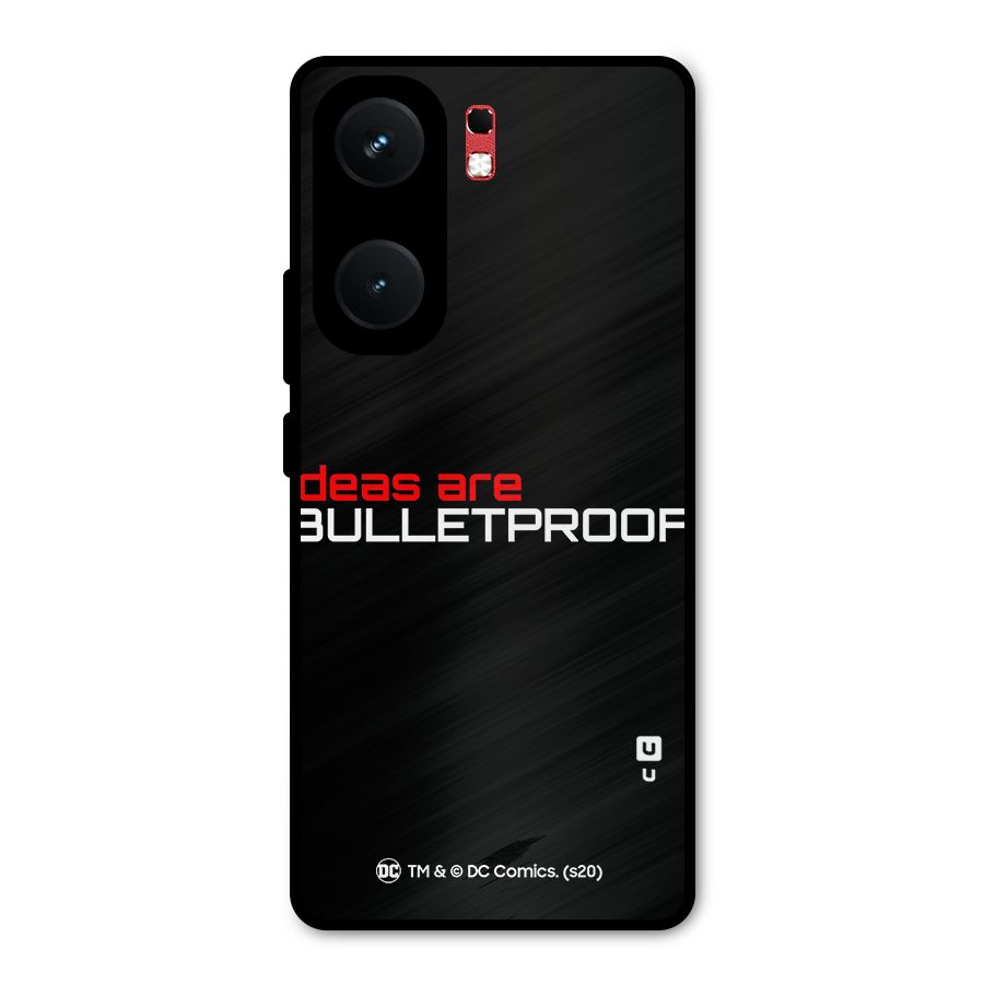 Vendetta Ideas are Bulletproof Metal Back Case for iQOO Neo 9 Pro