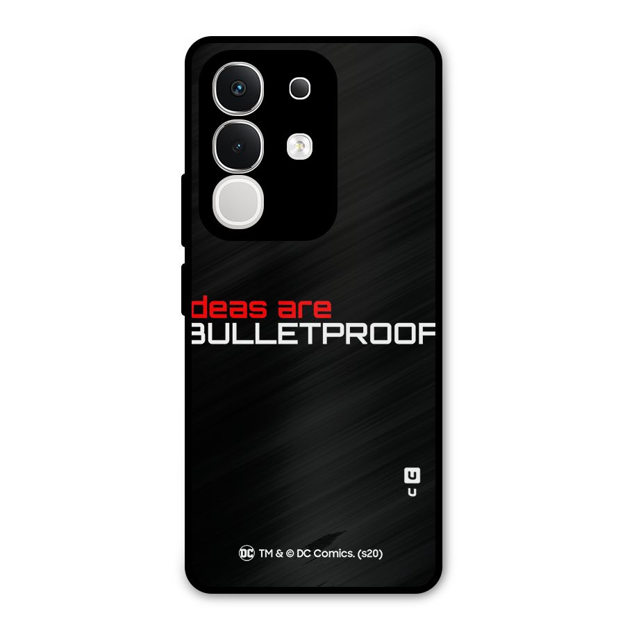 Vendetta Ideas are Bulletproof Metal Back Case for iQOO Z10x