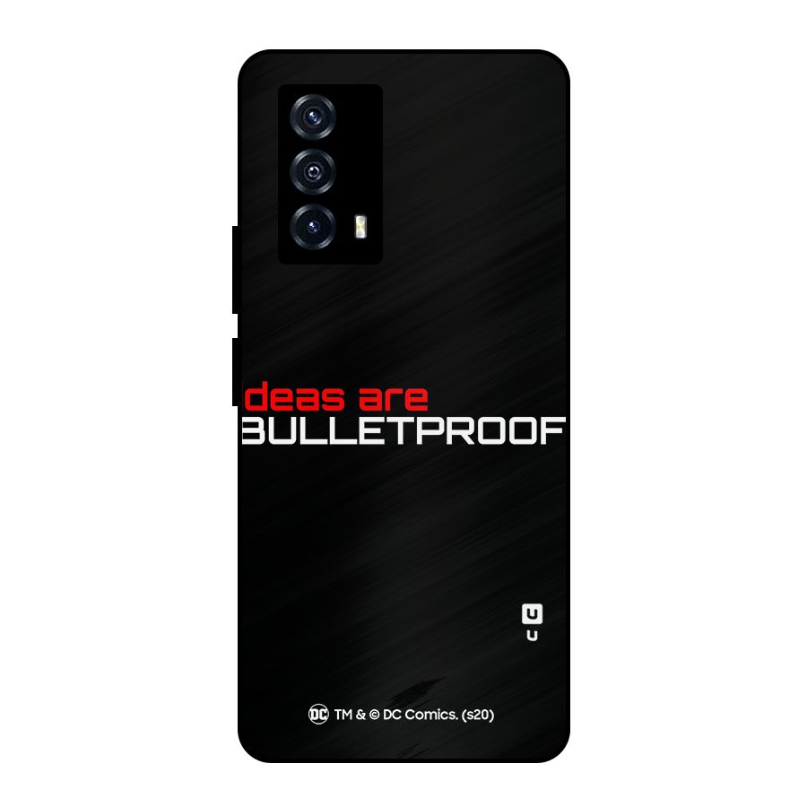 Vendetta Ideas are Bulletproof Metal Back Case for iQOO Z5