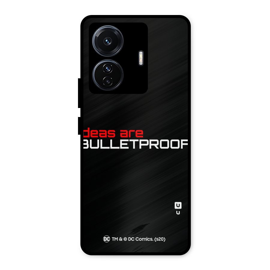 Vendetta Ideas are Bulletproof Metal Back Case for iQOO Z6