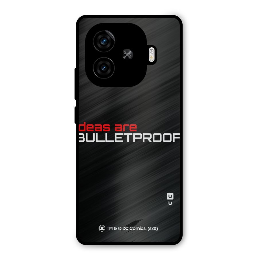 Vendetta Ideas are Bulletproof Metal Back Case for iQOO Z9 Turbo