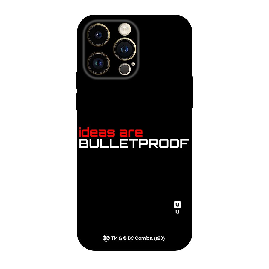 Vendetta Ideas are Bulletproof Original Polycarbonate Back Case for iPhone 14 Pro Max