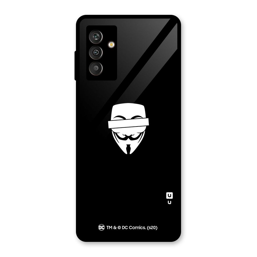 Vendetta Minimal Mask Glass Back Case for Galaxy M13