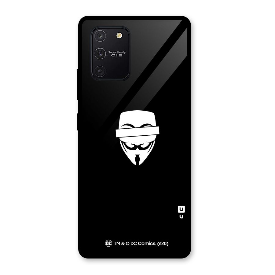 Vendetta Minimal Mask Glass Back Case for Galaxy S10 Lite