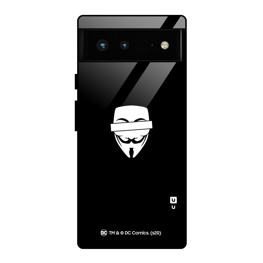 Vendetta Minimal Mask Glass Back Case for Google Pixel 6