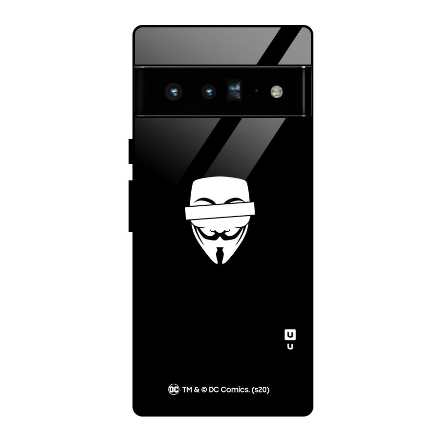 Vendetta Minimal Mask Glass Back Case for Google Pixel 6 Pro