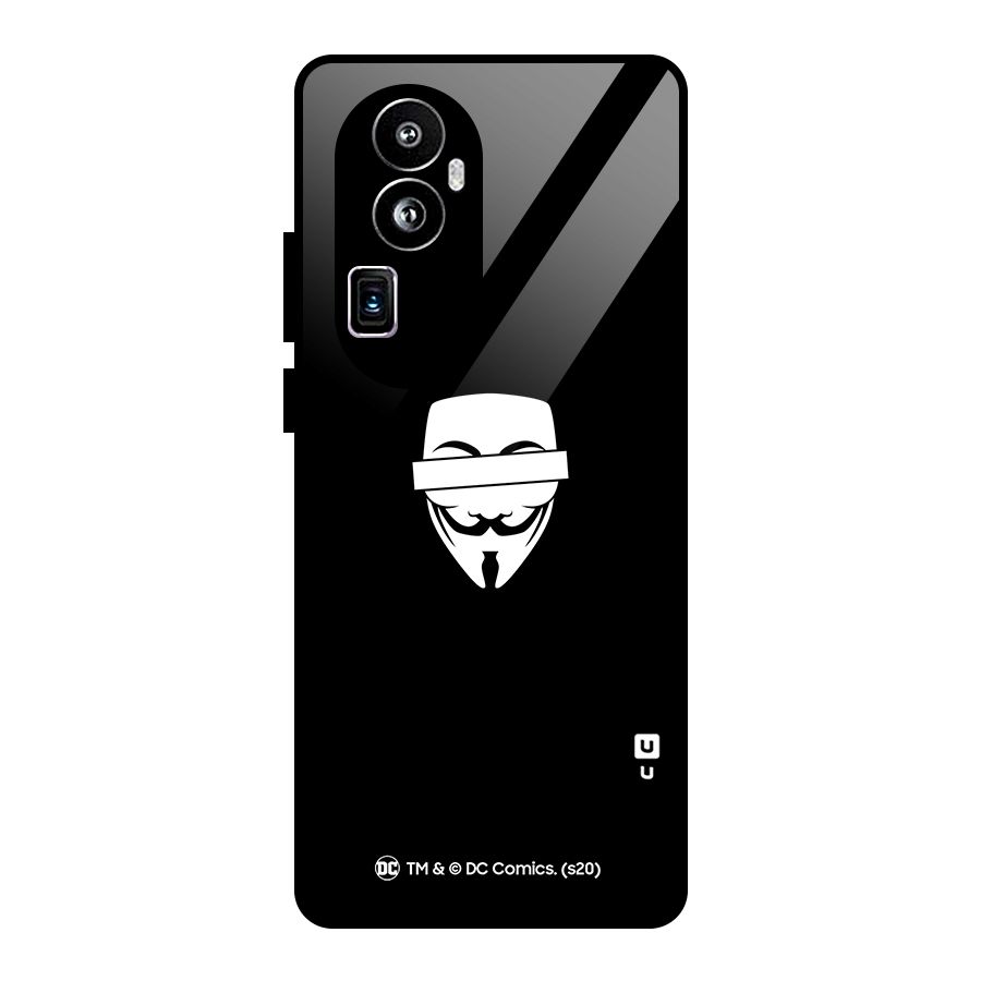 Vendetta Minimal Mask Glass Back Case for Oppo Reno10 Pro Plus