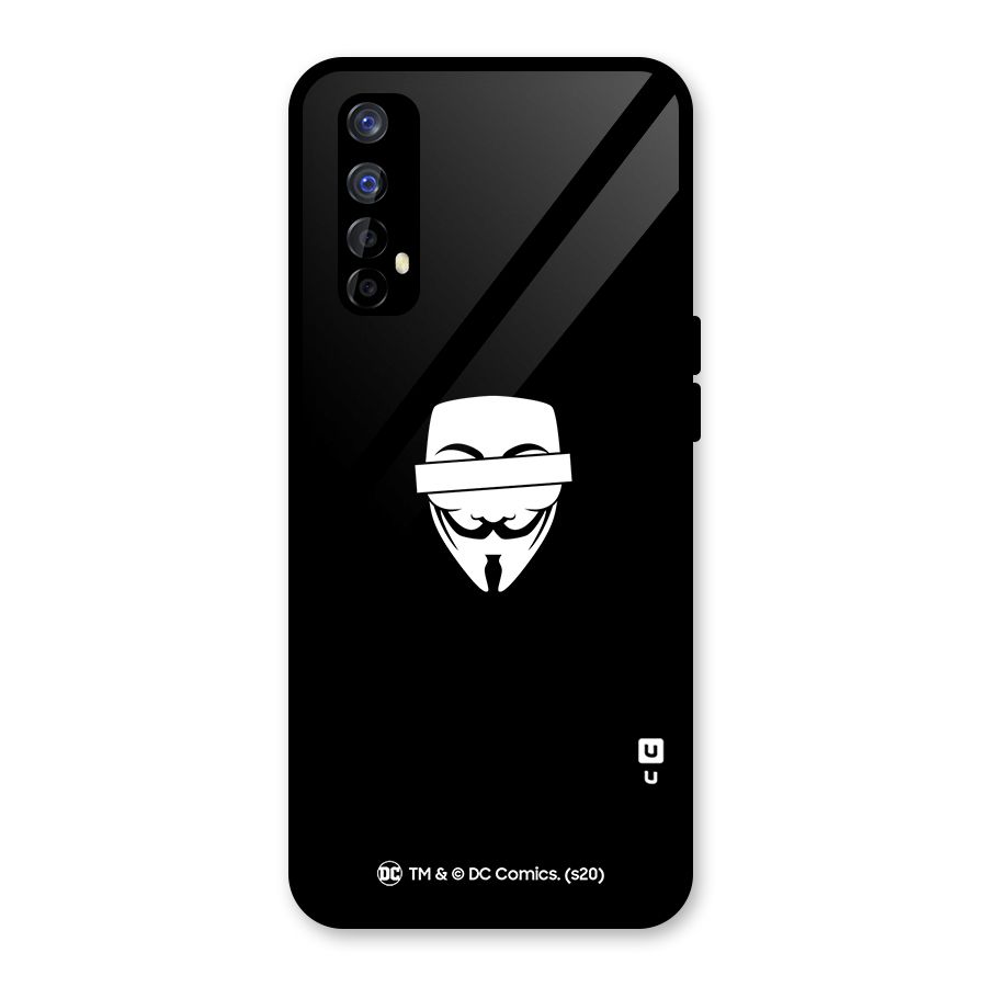Vendetta Minimal Mask Glass Back Case for Realme 7