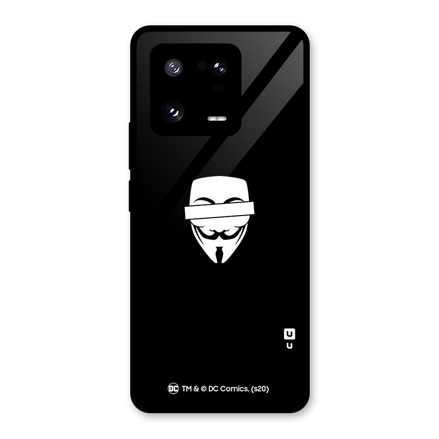Vendetta Minimal Mask Glass Back Case for Xiaomi 13 Pro