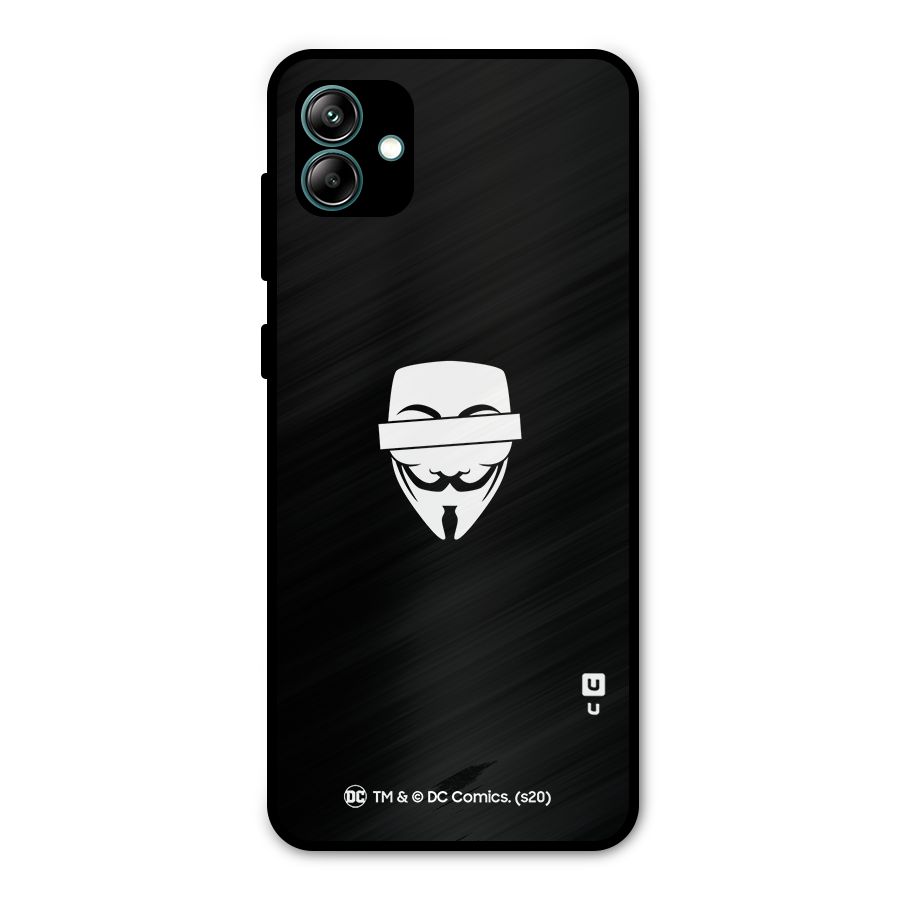 Vendetta Minimal Mask Metal Back Case for Galaxy A04