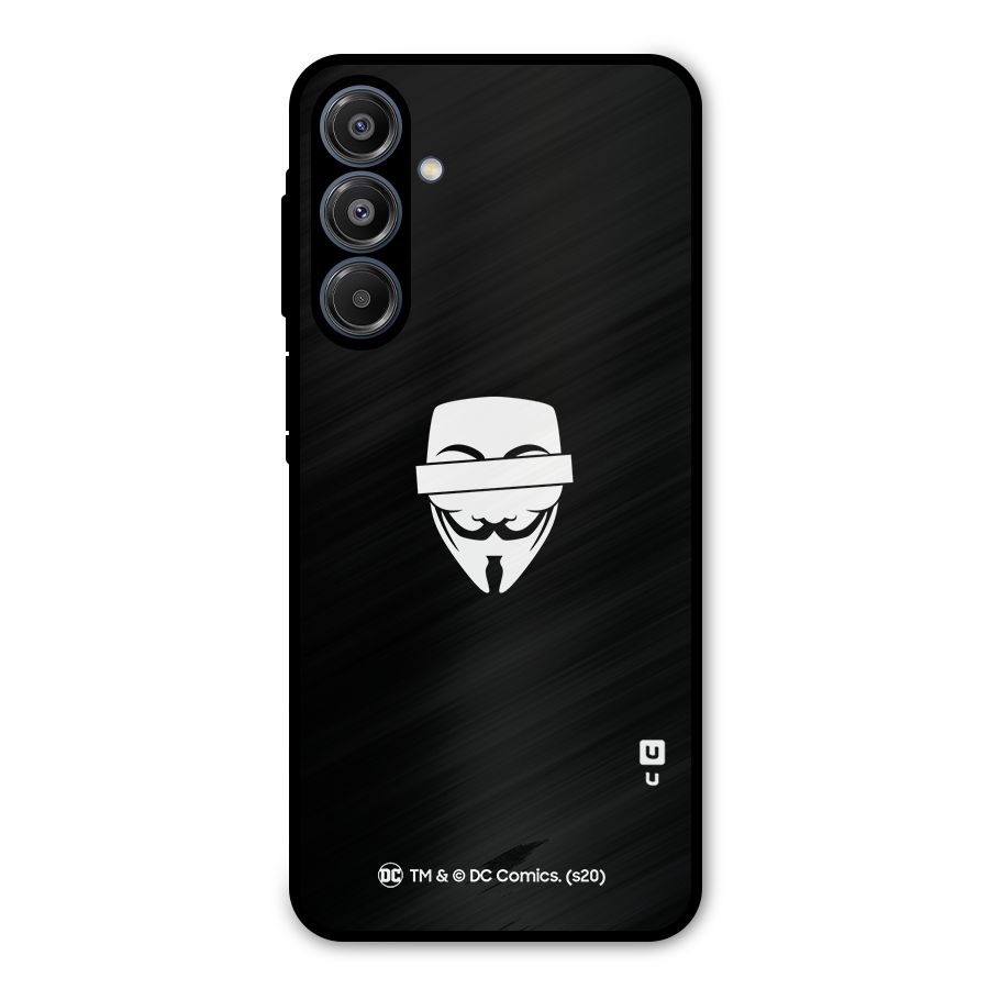 Vendetta Minimal Mask Metal Back Case for Galaxy A16 5G