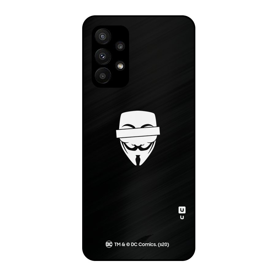 Vendetta Minimal Mask Metal Back Case for Galaxy A23