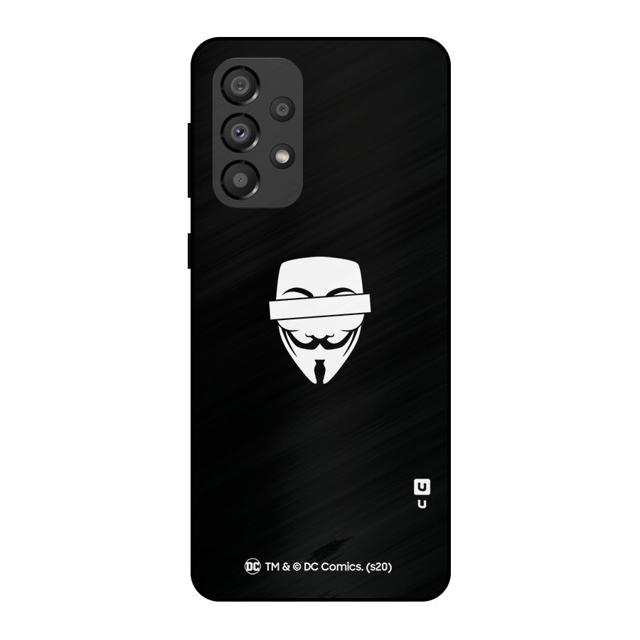 Vendetta Minimal Mask Metal Back Case for Galaxy A33 5G