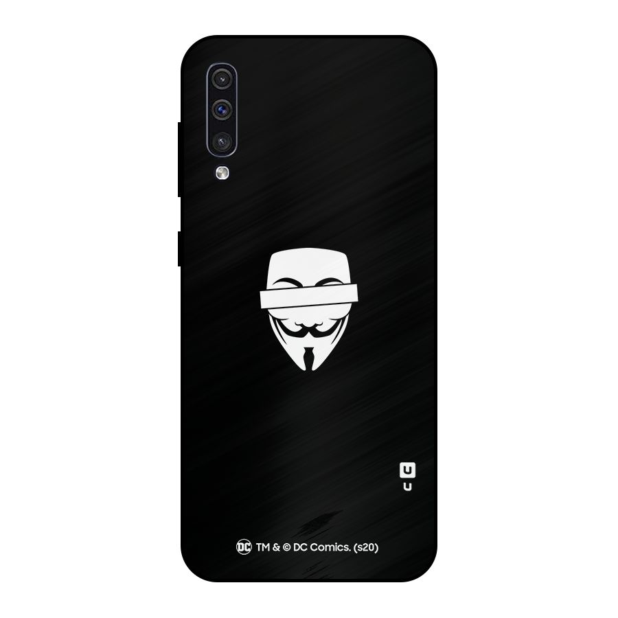 Vendetta Minimal Mask Metal Back Case for Galaxy A50