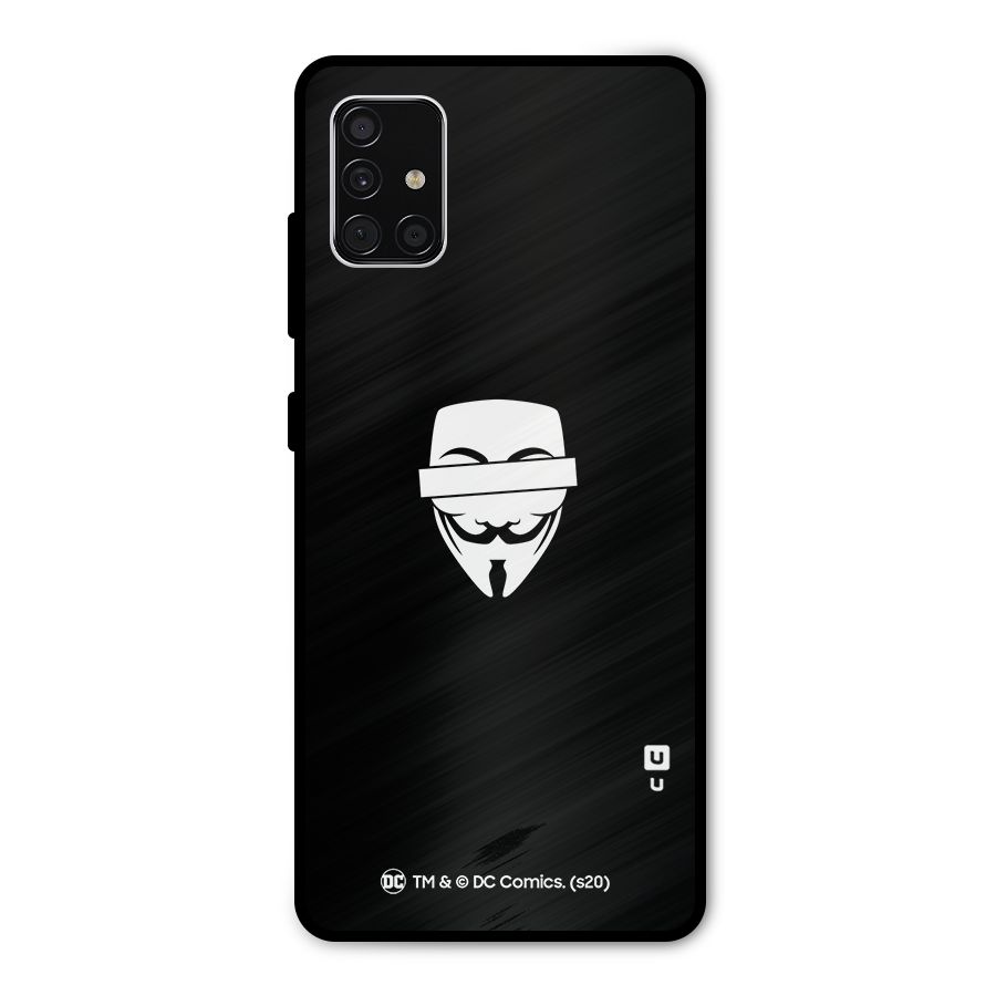 Vendetta Minimal Mask Metal Back Case for Galaxy A51