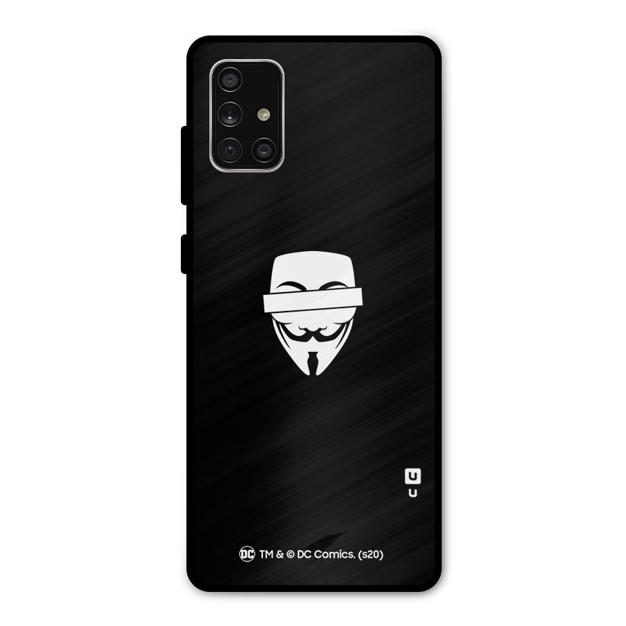 Vendetta Minimal Mask Metal Back Case for Galaxy A71