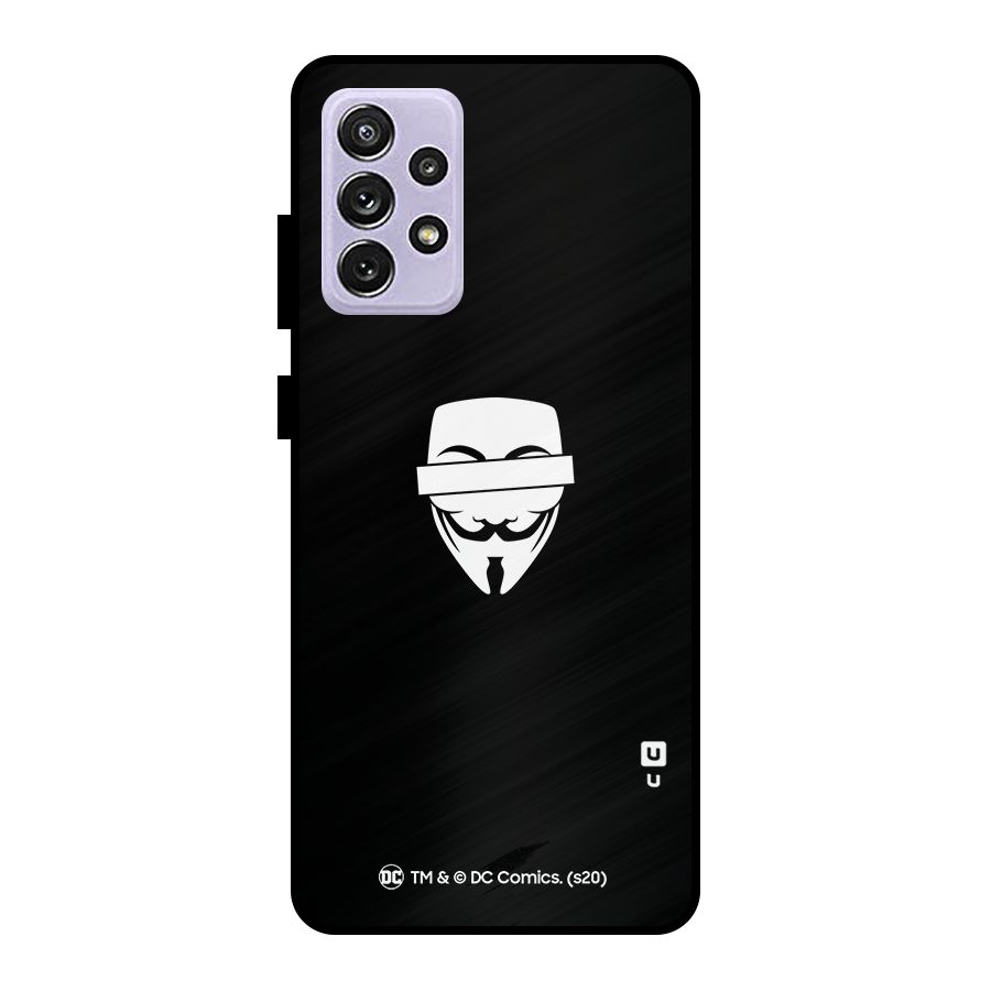 Vendetta Minimal Mask Metal Back Case for Galaxy A72