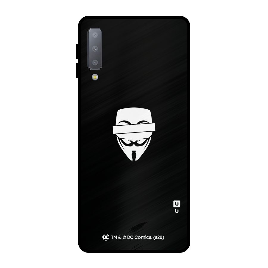 Vendetta Minimal Mask Metal Back Case for Galaxy A7 (2018)