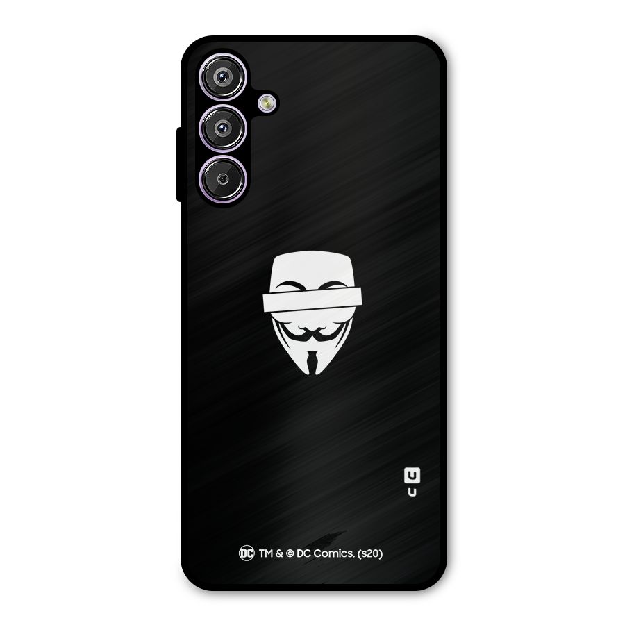 Vendetta Minimal Mask Metal Back Case for Galaxy F15