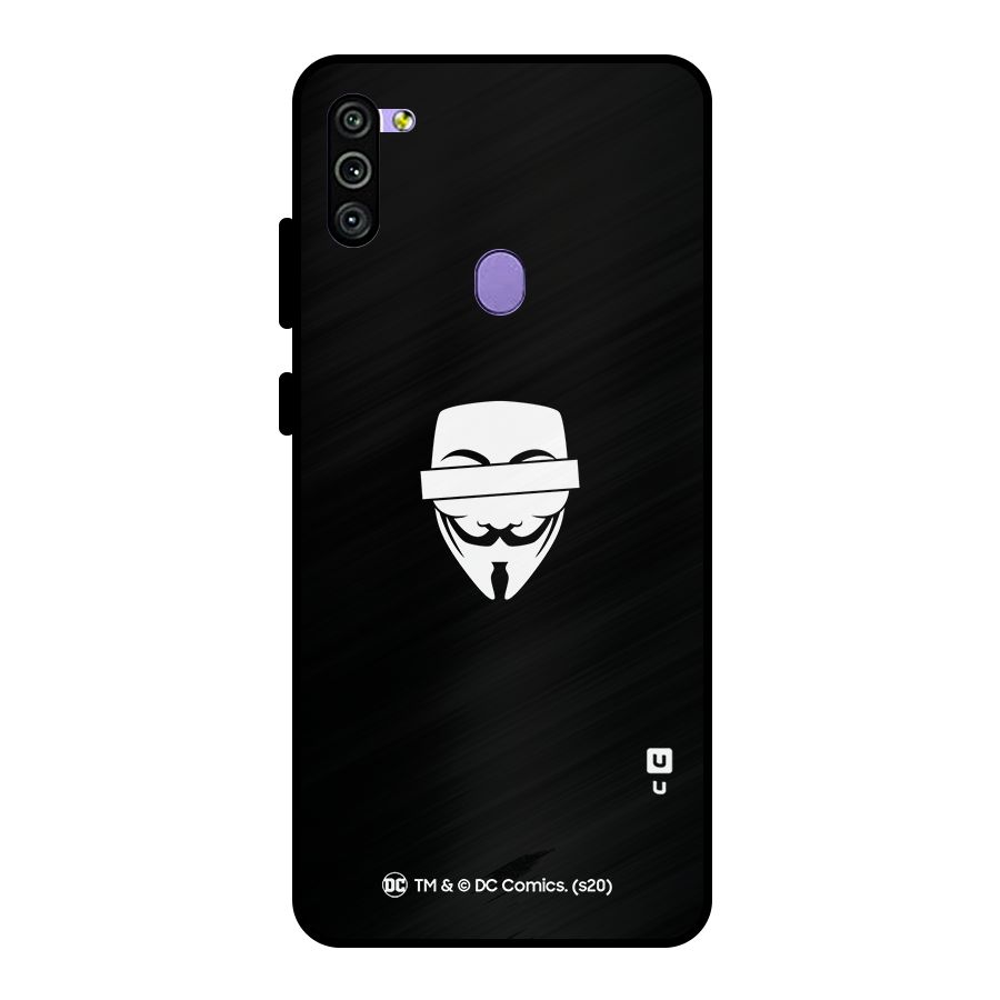 Vendetta Minimal Mask Metal Back Case for Galaxy M11