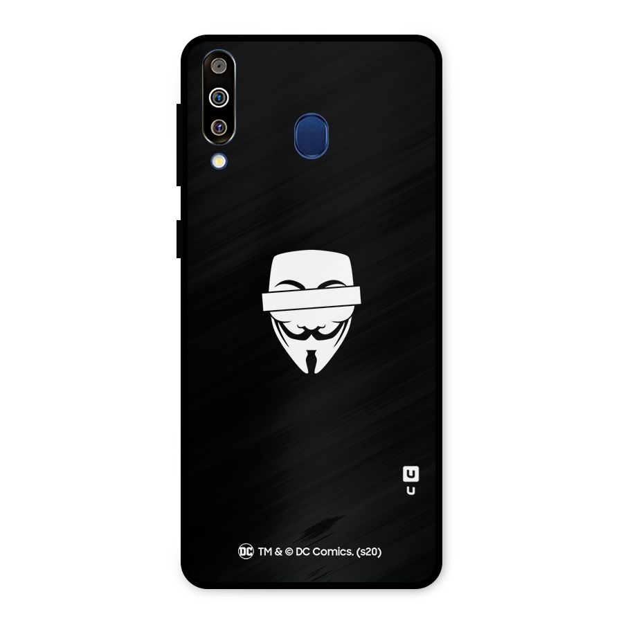 Vendetta Minimal Mask Metal Back Case for Galaxy M30