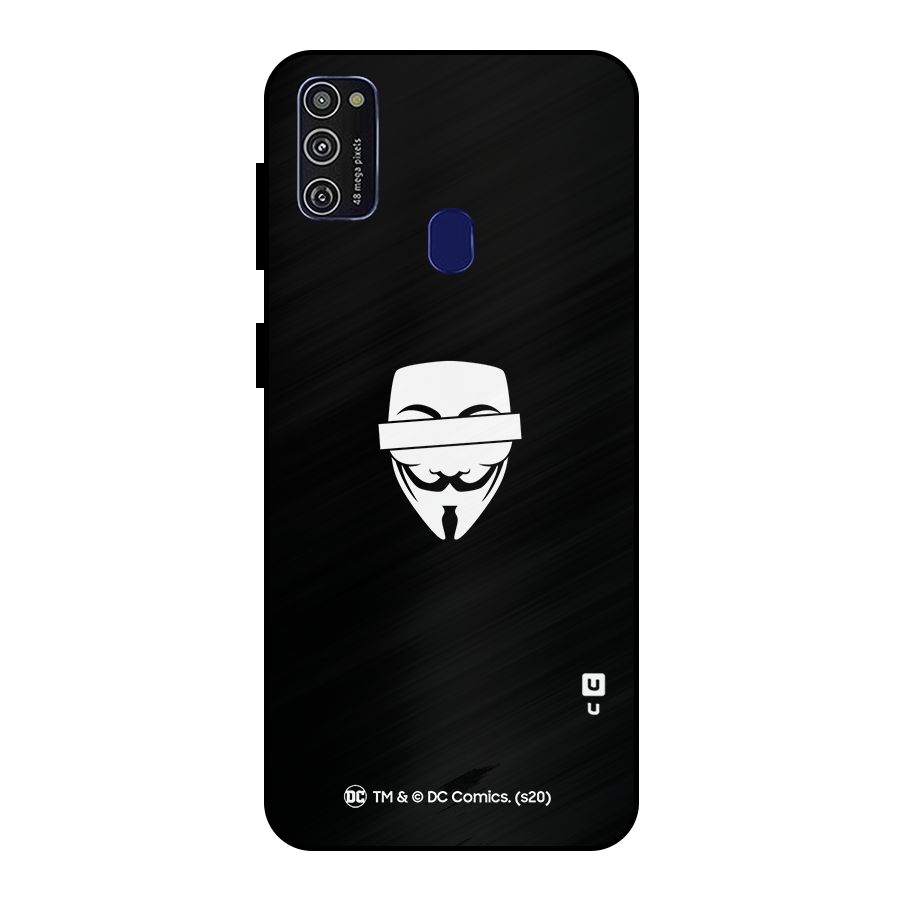 Vendetta Minimal Mask Metal Back Case for Galaxy M30s