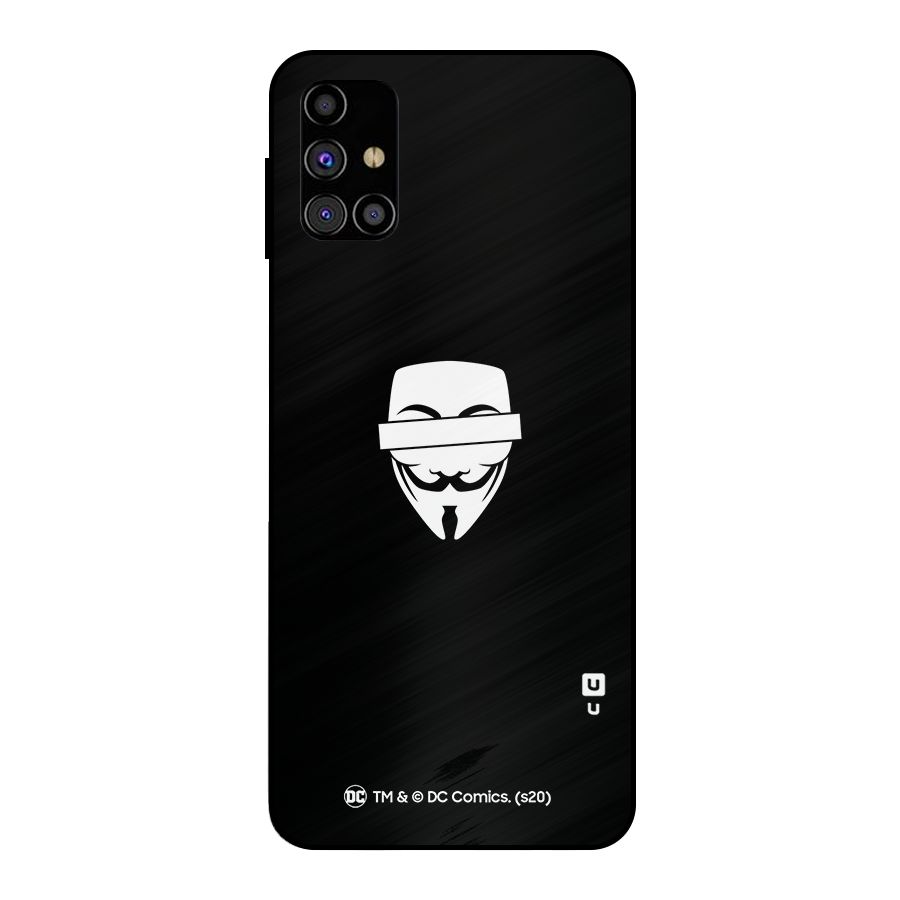 Vendetta Minimal Mask Metal Back Case for Galaxy M31s