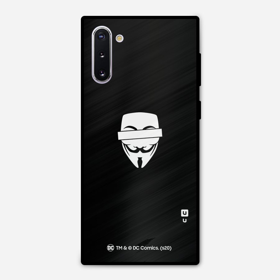 Vendetta Minimal Mask Metal Back Case for Galaxy Note 10
