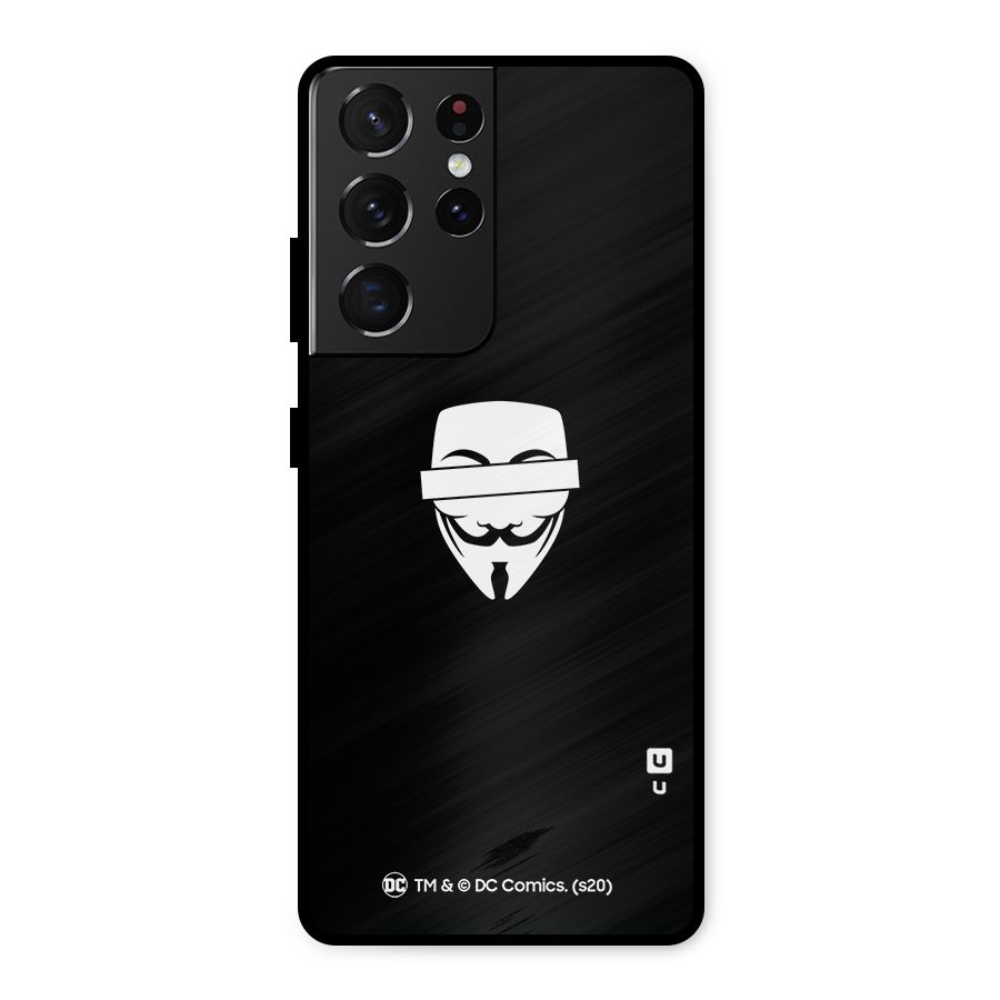 Vendetta Minimal Mask Metal Back Case for Galaxy S21 Ultra 5G