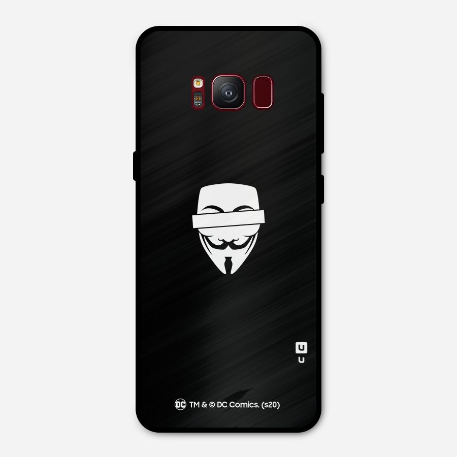 Vendetta Minimal Mask Metal Back Case for Galaxy S8