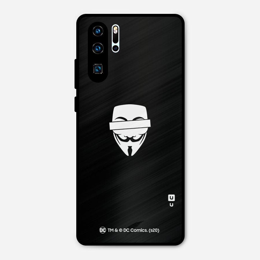 Vendetta Minimal Mask Metal Back Case for Huawei P30 Pro