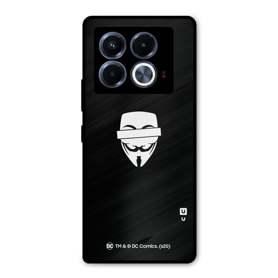 Vendetta Minimal Mask Metal Back Case for Infinix Note 40 5G