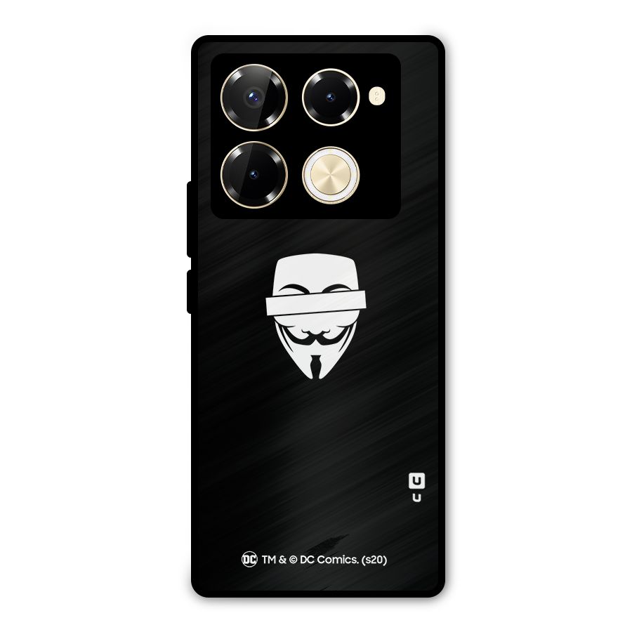 Vendetta Minimal Mask Metal Back Case for Infinix Note 40 Pro Plus