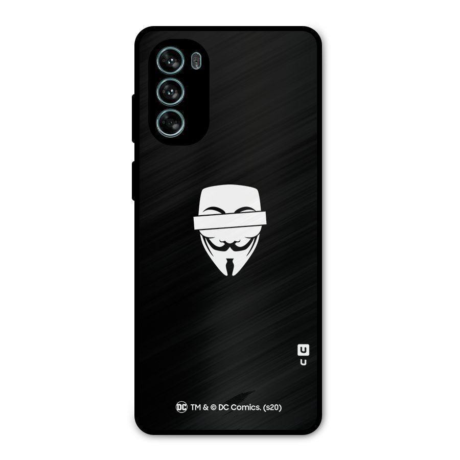 Vendetta Minimal Mask Metal Back Case for Moto G62