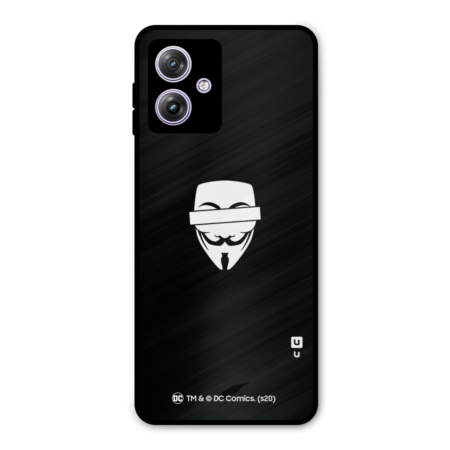 Vendetta Minimal Mask Metal Back Case for Moto G64