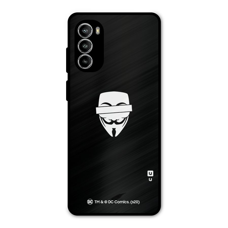 Vendetta Minimal Mask Metal Back Case for Moto G82