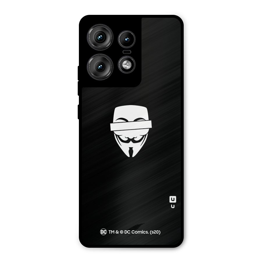 Vendetta Minimal Mask Metal Back Case for Motorola Edge 50 Pro