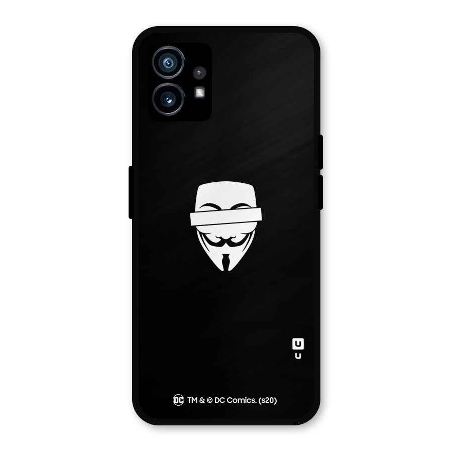 Vendetta Minimal Mask Metal Back Case for Nothing Phone 1